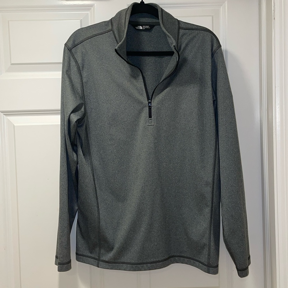 Northface Grey Quarter Zip